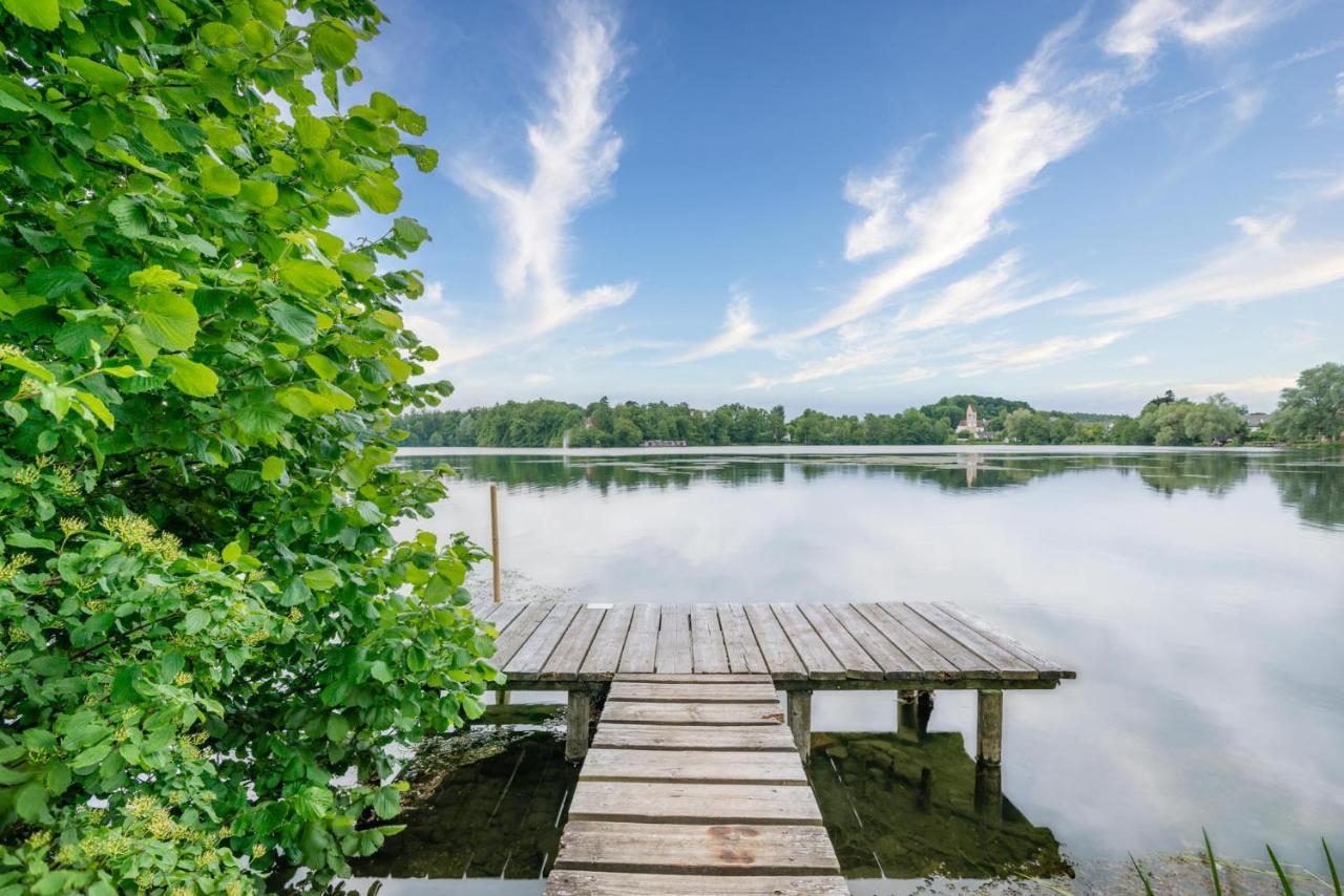 Sopherl Am See - Fruehstueck Auf Der Seeterrasse, Sehr Ruhig Und Wunderschoen Am See, 3 Minuten Nach Oberpfaffenhofen, Viele Radtouren, Restaurants & Cafes In Der Umgebung Weßling Eksteriør billede